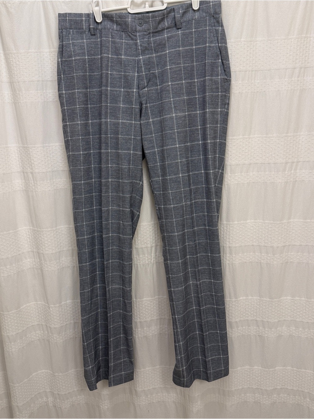 Nike Golf Tour Performance Dri-Fit Windowpane Gray Golf Pants Men’s 32 x 32